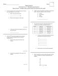 Name: Score: Regents Physics Worksheet 5.2.1 – EM Spectrum (20