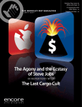 The Agony and the Ecstasy of Steve Jobs The Last Cargo Cult