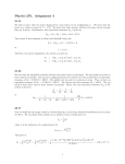 Physics 270, Assignment 4