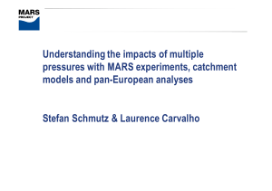 Understanding the impacts of multiple pressures with MARS