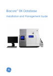 Biacore 8K Database Installation and Management Guide