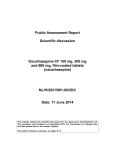 Public Assessment Report Scientific discussion Oxcarbazepine CF