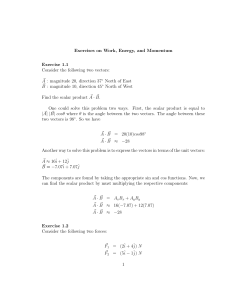 Exercises for Notes II