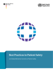 Best Practices in Patient Safety