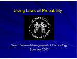 Using Laws of Probability
