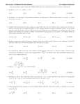 Pre-Algebra Individual - The James S. Rickards Fall Invitational
