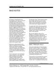 bias notes - Pearson Electronics