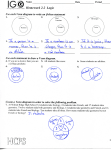 iJSLJESL Homework 2-2 Logic Use each Venn diagram to write an