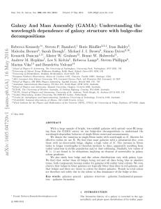 Galaxy And Mass Assembly (GAMA): Understanding the wavelength