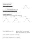 Reading Standard Normal Distribution Table