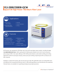 YLS-2000/20000-QCW - IPG Photonics Corporation