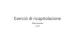 Esercizi di ricapitolazione