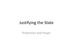 Justifying the State