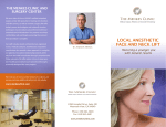 Face and Neck Lifting Brochure