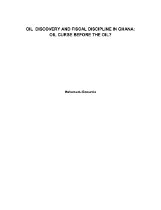 Ghana and the Oil Curse - Natural Resource Governance Institute