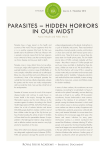 Life Sciences Issue 5: Parasites