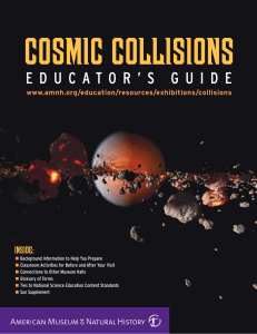 Cosmic Collisions Educators Guide