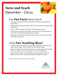 December - Citrus - California Foundation for Agriculture in the