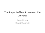 The impact of black holes on the Universe