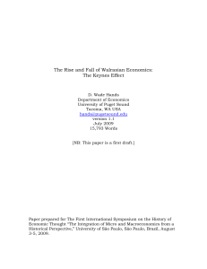 The Rise and Fall of Walrasian Economics - FEA