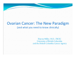 Ovarian Cancer: The New Paradigm