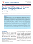 Psychosocial Risk Factors and Cardiovascular Disease