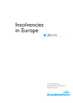 Insolvencies in Europe