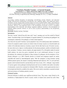 International Journal of Livestock Research ISSN