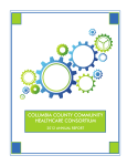 2012 Annual Report - Columbia County Community Health Care