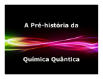 A Pré-história da Química Quântica