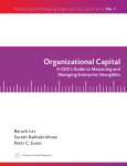 Organizational Capital - The Center for Global Enterprise