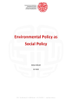 Article by Michael Müller, Environmental policy as social policy