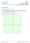 Grade 9 Coordinate Geometry