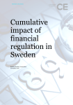 Cumulative impact of financial regulation in Sweden