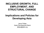 INCLUSIVE GROWTH, FULL EMPLOYMENT, AND STRUCTURAL