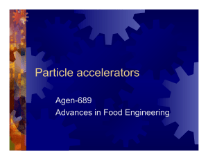 Particle accelerators