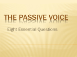 Passive Voice2 - WordPress @ VIU Sites