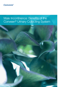 Male Incontinence: Benefits of the Conveen® Urinary Collecting