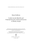 Mauri Kallinen Cardiovascular Benefits and Potential Hazards of