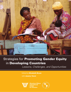 Strategies for Promoting Gender Equity in