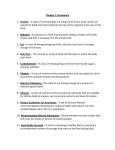 Chapter 7 Vocabulary 1. Protein – A class of nutrients that are made