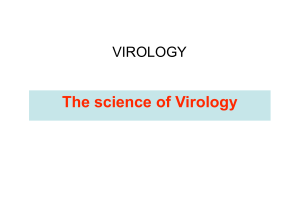 Introduction to Virology - cmb