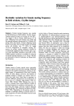 Heritable Variation for Female Mating Frequency in Field Crickets