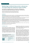 Epidemiologic and clinical characteristics and outcomes of scorpion