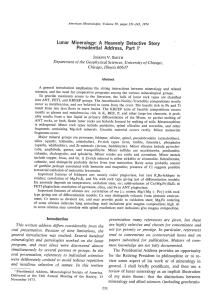 the Scanned PDF - Mineralogical Society of America
