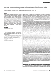 Innate Immune Responses of the Dental Pulp to Caries