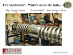 The Accelerator – What`s inside the tank…