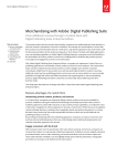 Merchandising with Adobe® Digital Publishing Suite