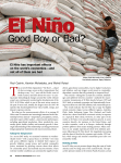 El Niño: Good Boy or Bad?