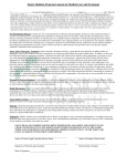 Sports Medicine Program Consent for Medical Care and Treatment